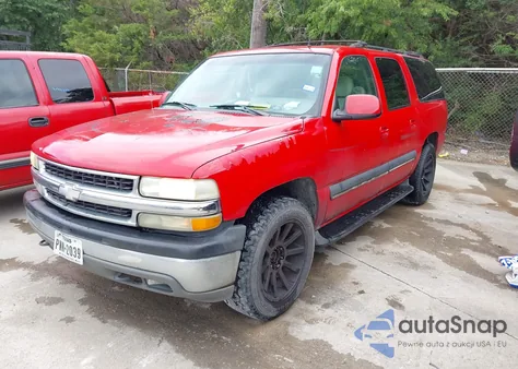 2002 Chevrolet Suburban 1500 Lt из США, поврежденный, VIN 1GNEC16ZX2J189222